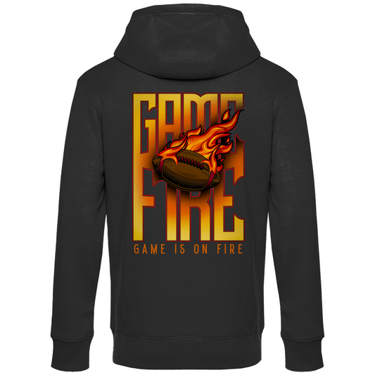 Hoodie "Game is on Fire"