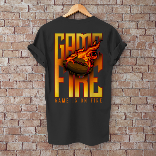 T-Shirt "Game is on Fire"